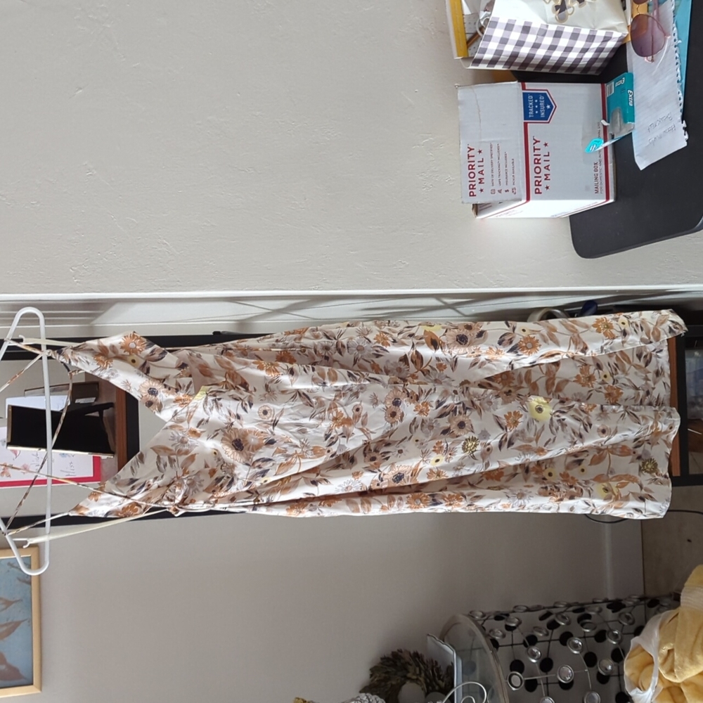 Sexy silk dress